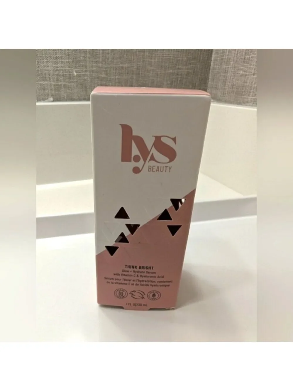 LYS beauty Think Bright Glow + Hydrate Serum with Vitamin C & Hyaluronic Acid